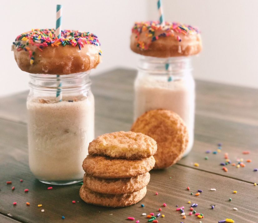 Heavenly Donut & Snickerdoodle Milkshake