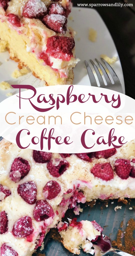 raspberry cream cheese coffee cake