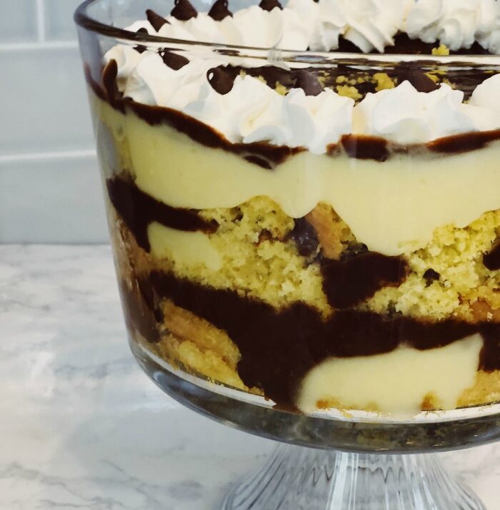 Boston Cream Pie Trifle