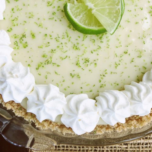 Perfect Key Lime Pie Recipe Sparrows + Lily