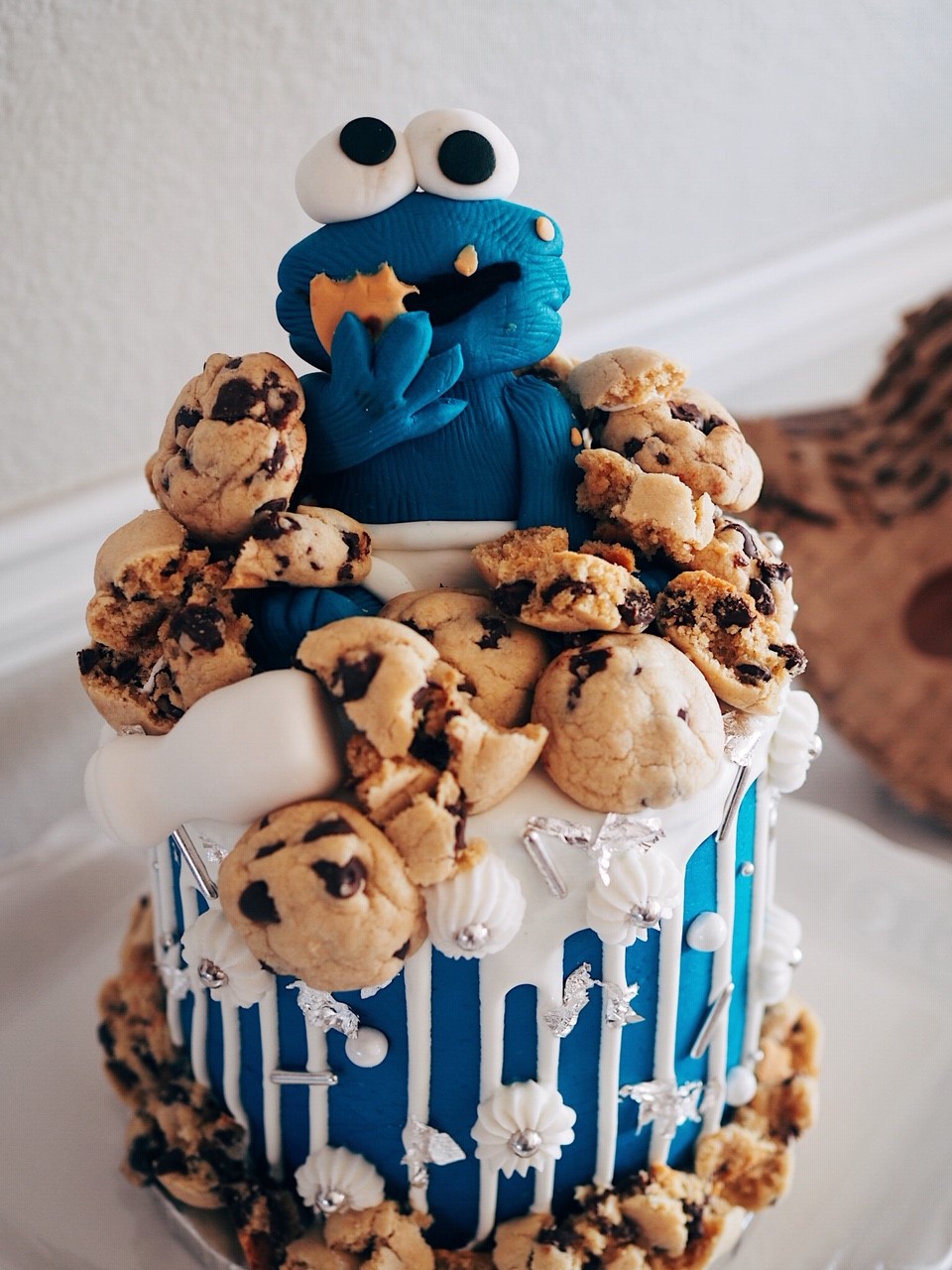 Cookie monster cake. – Chefjhoanes