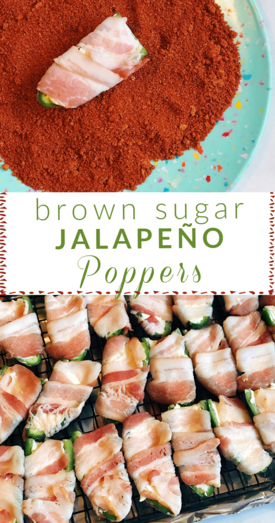 jalapeno poppers, cream cheese appetizers, thanksgiving appetizers, superbowl appetizer, superbowl snack ideas, christmas appetizer, baked jalapeno pepper, jalapeno appetizer, jalapeno dip, brown sugar bacon, chili powder