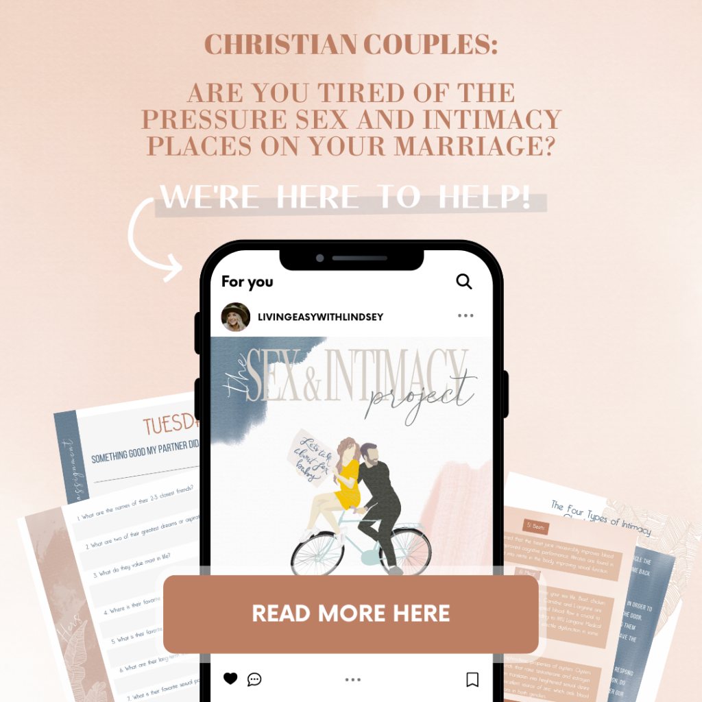 How to Strengthen Your Sex Life in Your Marriage for Christian Couples Sparrows + Lily photo